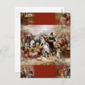 最初の感謝 シーズンポストカード (正面/裏面)