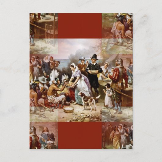 最初の感謝 シーズンポストカード (正面)