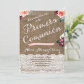 最初の招待状ラテンアメリカ系女性の女の子スペインの 招待状 (スタンド正面)