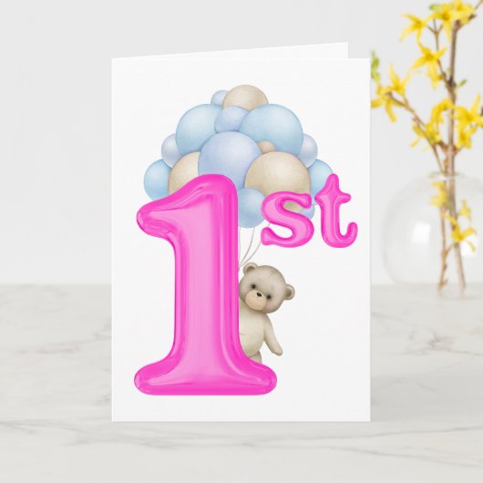 最初の挨拶 カード (黄色い花)