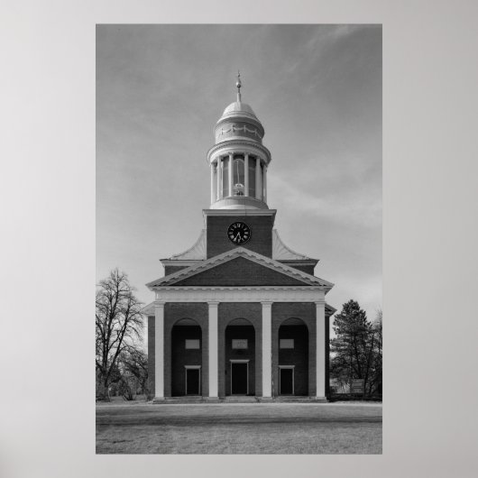 最初の教区教会 ポスター (正面)