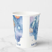 最初の旅のまわりに太陽の宇宙誕生日 紙コップ (右)