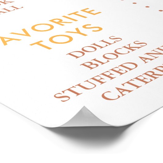 最初の旅のまわりに日マイルストーン女の子1歳の誕生日 ポスター (角)