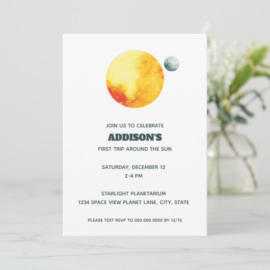 最初の旅のまわりに日宇宙1日目のダウンロード 招待状 (スタンド正面)