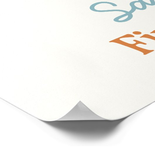 最初の旅のまわりに日誕生日歓迎サイン ポスター (角)