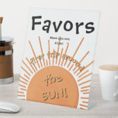 最初の旅のまわりに日1日の誕生日の好意サイン 台座サイン (インサイチュ)