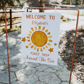 最初の旅のまわりに日 – サンシャインウェルカム ポスター