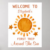 最初の旅のまわりに日 – サンシャインウェルカム ポスター (正面)