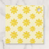 最初の旅のまわりに行の太陽メッセージカード – ボホサンシ フェイバータグ (裏面)