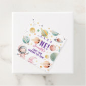 最初の旅のまわりに行ザサンガール宇宙1st誕生日 フェイバータグ (インサイチュ)