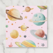 最初の旅のまわりに行ザサンガール宇宙1st誕生日 フェイバータグ (裏面)