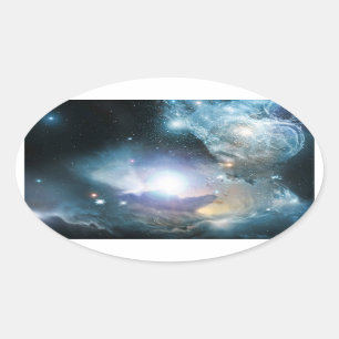 最初の星の灰から 楕円形シール