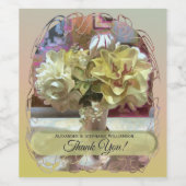 最初の春の花ありがとうPCM1 ワインラベル (シングルラベル)