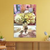 最初の春の花PCM1アート キャンバスプリント (インサイチュ (リビング))