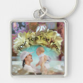 最初の春の花PCM1 キーホルダー (正面)