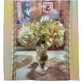 最初の春の花PCM1 シャワーカーテン (正面)