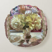 最初の春の花PCM1 ラウンドクッション (正面)