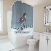 最初の春 シャワーカーテン (インサイチュ)