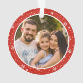 最初の検疫されたクリスマスフォト オーナメント (裏面)