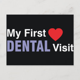 最初の歯科訪問はがき ポストカード