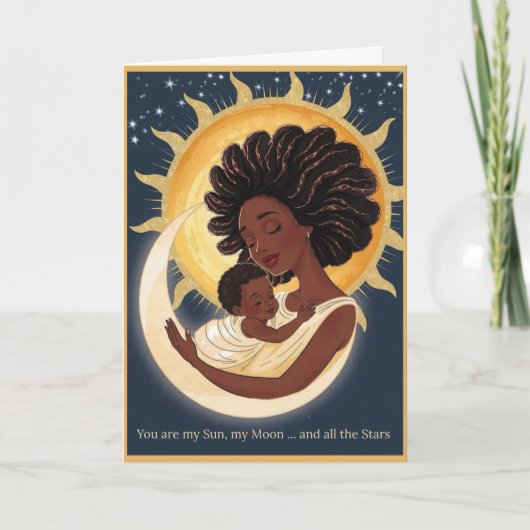 最初の母の日のカード シーズンカード (正面)