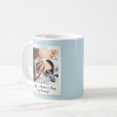 最初の母の日のスナップショットスタイル写真 コーヒーマグカップ (正面左)