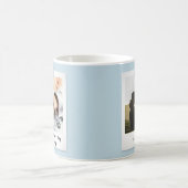 最初の母の日のスナップショットスタイル写真 コーヒーマグカップ (中央)