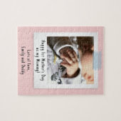 最初の母の日のスナップショットスタイル写真 ジグソーパズル (横)