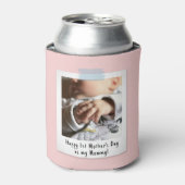 最初の母の日のスナップショットスタイル写真 缶クーラー (缶正面)