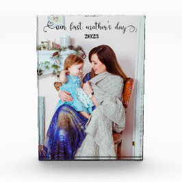 最初の母の日のフォトブロック フォトブロック