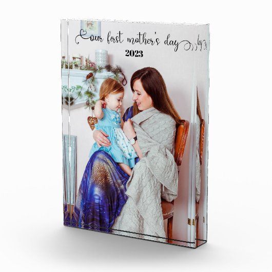 最初の母の日のフォトブロック フォトブロック (右)