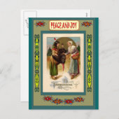 最初の民族の友だち シーズンポストカード (正面/裏面)