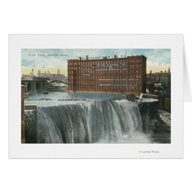 最初の滝 (正面横)