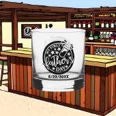 最初の父の日の追加日 ウイスキーグラス