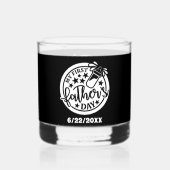 最初の父の日の追加日 ウイスキーグラス (裏面)