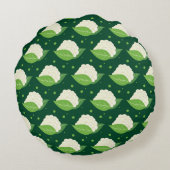 最初の白 ラウンドクッション (裏面)