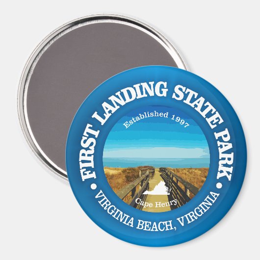 最初の着地SP マグネット (正面/裏面)