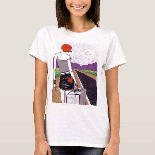 最初の石を投げて下さい Tシャツ (正面)