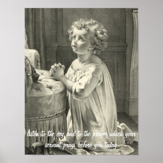 最初の祈りの言葉 ポスター (正面)