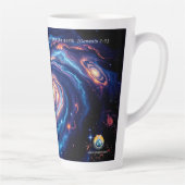 最初の神と創造の聖句 カフェラテマグ (右)