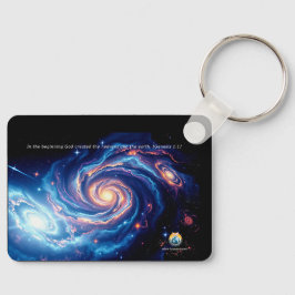 最初の神と創造の聖句 キーホルダー
