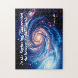 最初の神と創造の聖句 ジグソーパズル