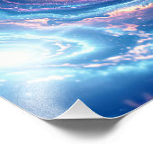 最初の神と創造の聖句 フォトプリント (角)