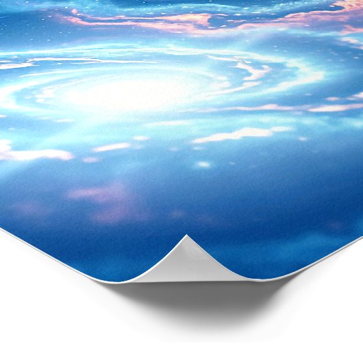 最初の神と創造の聖句 ポスター (角)