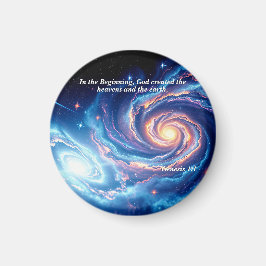 最初の神と創造の聖句 マグネット