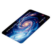 最初の神と創造の聖句 マグネット (左側)