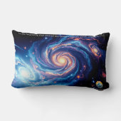 最初の神と創造の聖句 ランバークッション (裏面)