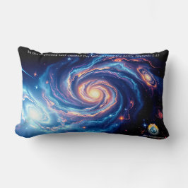 最初の神と創造の聖句 ランバークッション