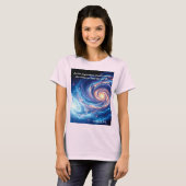 最初の神と創造の聖句 Tシャツ (正面フル)