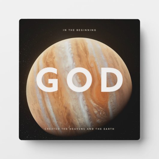 最初の神 フォトプラーク (正面)